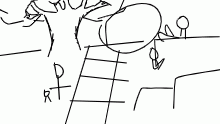 drawing me and hoodie made (DESCC