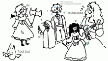 fantasy au doodles