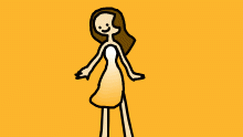 Orange Dress