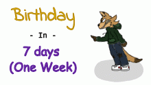 B I R T H D A Y