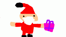 Santa and the ghost