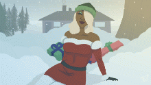 X-mas for @foxanimationsOWO contest