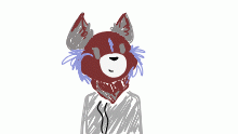 me in a fursuit(head)