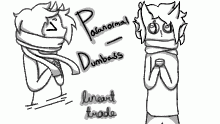 Paranormal_Dumbass lineart trade!
