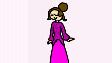 Magenta Dress