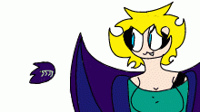 dragon gorl and stick bug