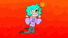 Eyes Like Burning Flowers