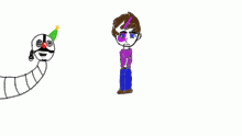 Micheal afton and ennard