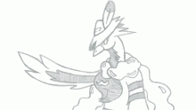 Quaxly final evolution sketch