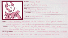 Poppy Rube dating profile