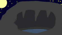 some cave pond