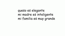 i can speak a little spanish