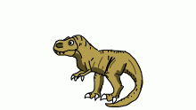 a dinosaur