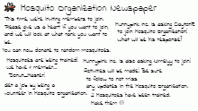Mosquito Organization Newspapr