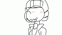 He