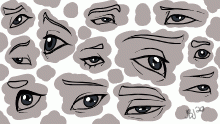 Sad eyes