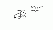 how to draw and animate cars