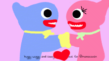 HUGGY and KISSY
