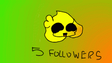thx for the  5 followers dwb