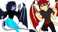 Hecate and Zagan Character sheets