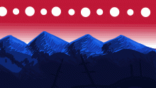 mountain doodle