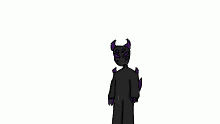 a fluffy demon