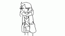 me hav on bakugo hoodie
