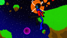 Error in space.