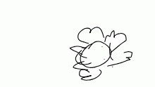 Sideways cat