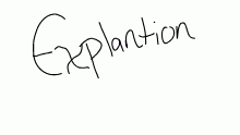 explanation part one