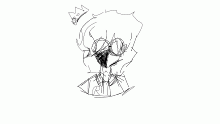 Ranboo but I used brush size 1