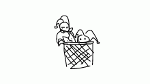 The Jester Trash Bin