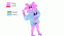 Axolotl character