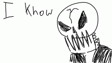 “I like to scare the living”