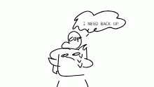 Back up