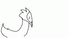 A skull bird