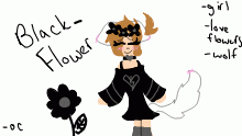 This Is Black-Flower