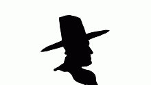Cowboy sillhouette