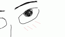 blushing guy