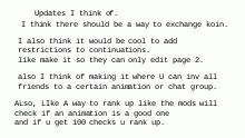 Features I think that should be add