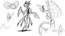 demon sketches for your demon needs