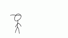 1v1 beetween 2 stickmen