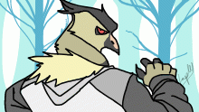 The Bird in the Snow