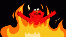 Flaming Elmo