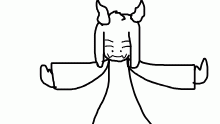 Asriel dreemurr too lazy to finnish