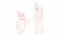 pointy hat duo