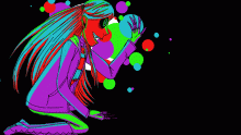 First Time Being Colorful