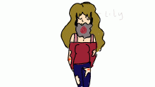rejected red dis lily
