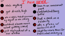 Chiggity Checklist