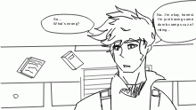Trigger looks sick or tired..